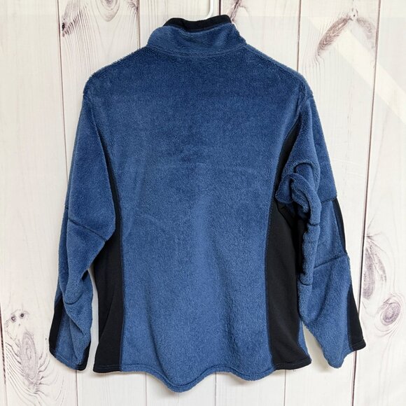 Patagonia Women’s R2 Vintage Jacket XL Blue Black USA EUC - Picture 4 of 11